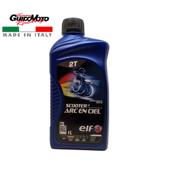 Lubrificante Elf Scooter 2 Arc En Ciel 1 Litro - Protezione e Performance per il Tuo Scooter