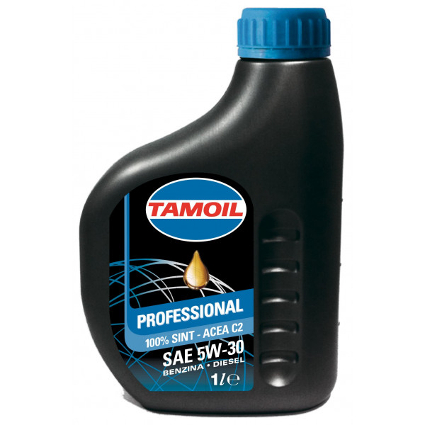 Lubrificante Tamoil Pro 5W30 C2 - Flacone da 1 Litro