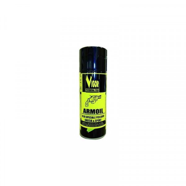 lubrificante per armi vigor olio spray flacone da ml. 400