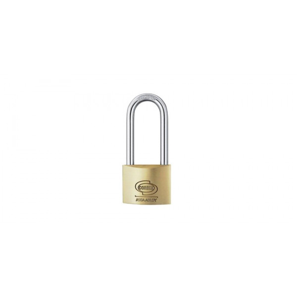 Lucchetto arco in ottone corbin gancio lungo mm 30