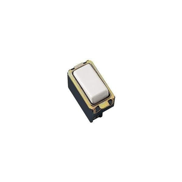 Electraline 71074 frutto elettrico interruttore, 10 a, bianco