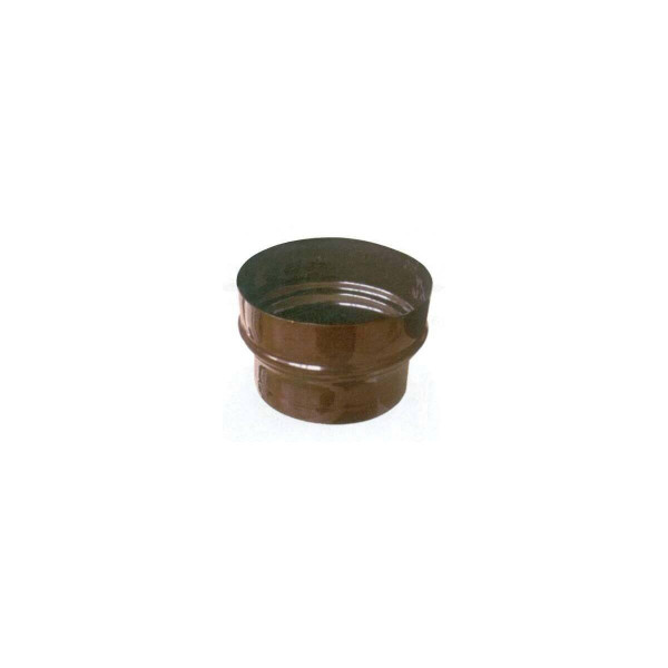 MAGGIORAZIONE PER TUBI STUFA SMALTATA MARRONE 8-10 CM 