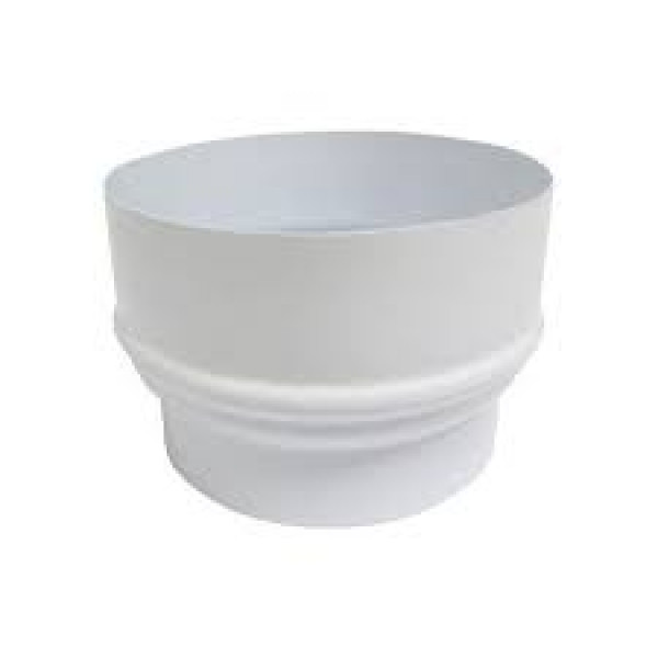 maggiorazione acciaio tubo smaltato bianco D. 10/12 cm bianca 