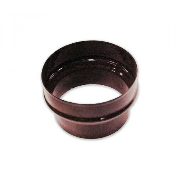 maggiorazione acciaio tubo smaltato marrone D.10/12 cm 
