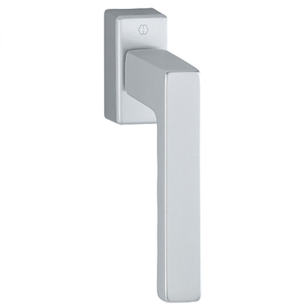 MANIGLIA ALLUMINIO  DK QUADRA  ARGENTO SATINATO 
