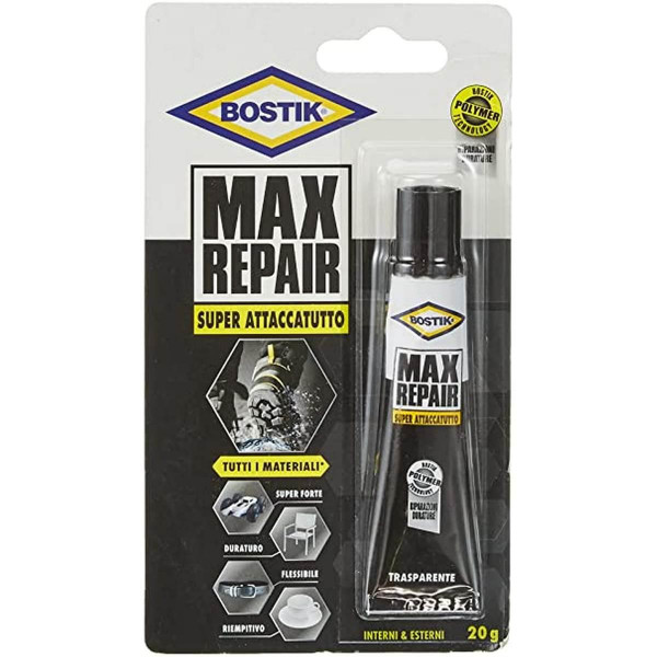 BOSTIK MAX REPAIR INCOLLAGGI ESTREMI CONFEZIONE DA 20 GR