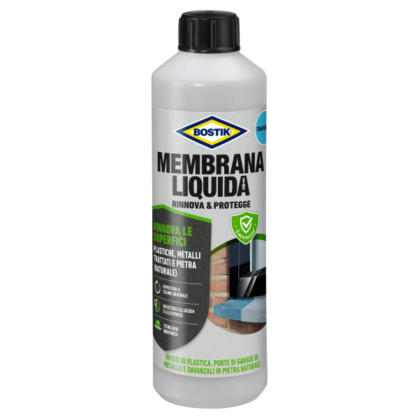 Rivestimento Bostik Membrana Liquida Rinnova & Protegge flacone da 500 ml 