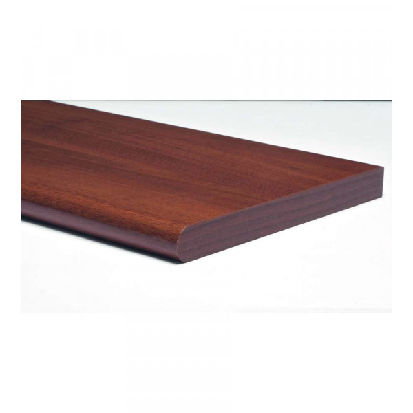 Mensola stondata noce serie kimspace 18x600x200 mm