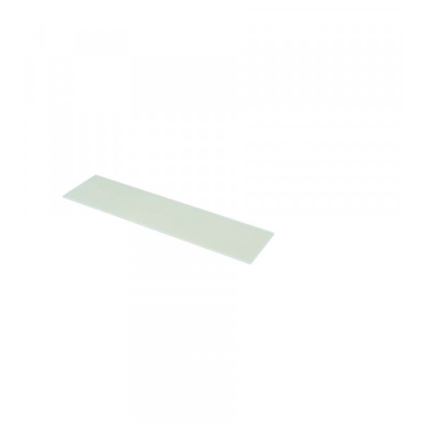 MENSOLA VETRO RETTANGOLARE  SATINATO  6X400X150 MM