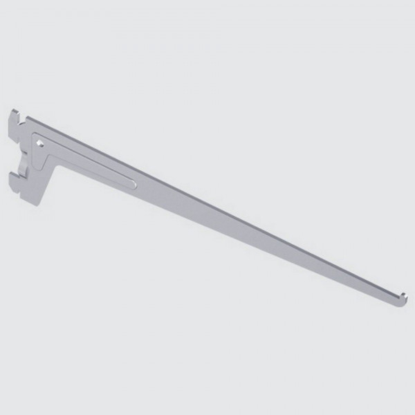Reggimensola semplice  A 2 Ganci Alluminio 30 Cm