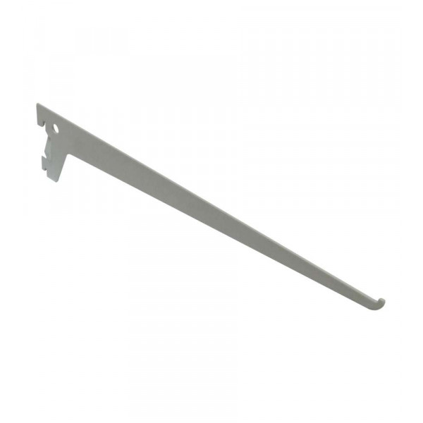 Reggimensola semplice  A 2 Ganci Alluminio 40 Cm