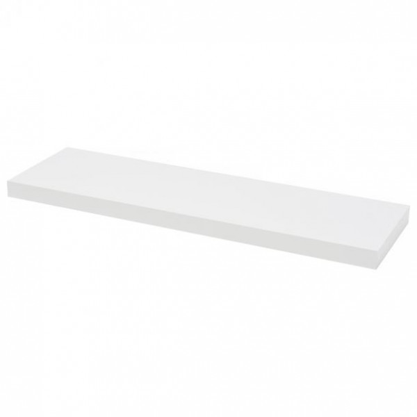 Duraline Mensola galleggiante XL4 push fix bianco 38mm 80x23,5cm