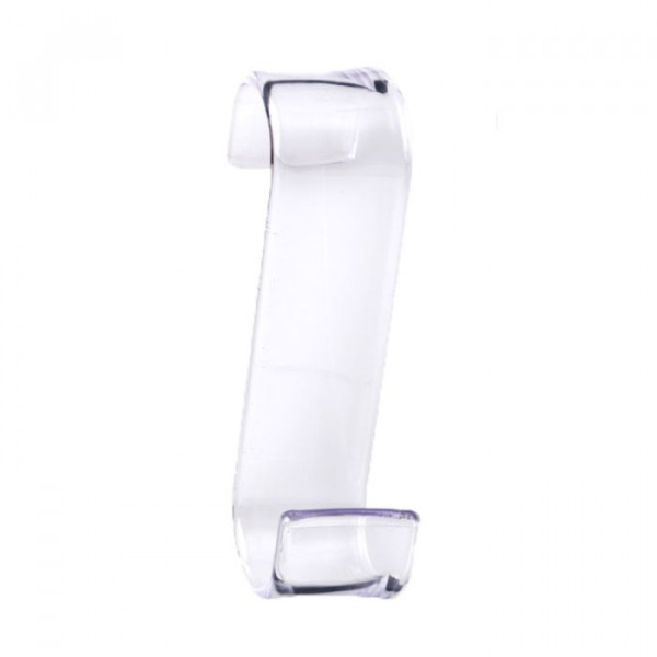 Appendiabiti merlino trasparente per arredo bagno accessori