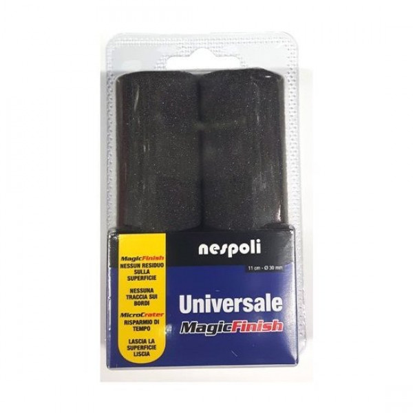 Nespoli ricambio mini rullo 11 cm sistema magic finish confezione da 2 pezzi