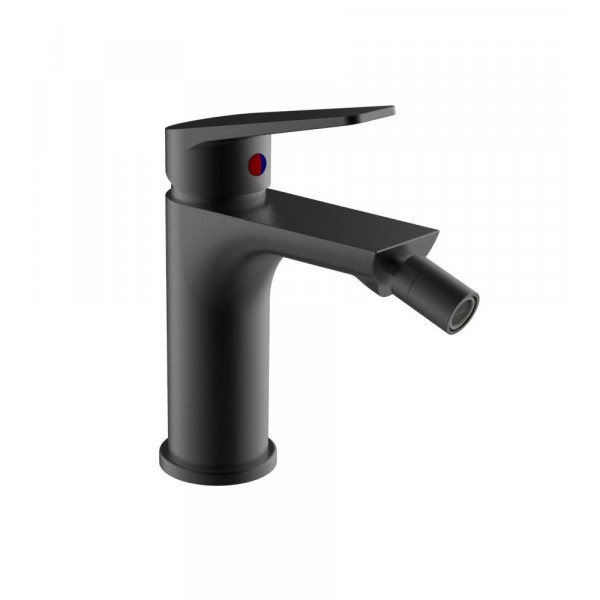 Idro-bric Kalos miscelatore rubinetto per bidet monocomando nero D.35 mm 3/8" f