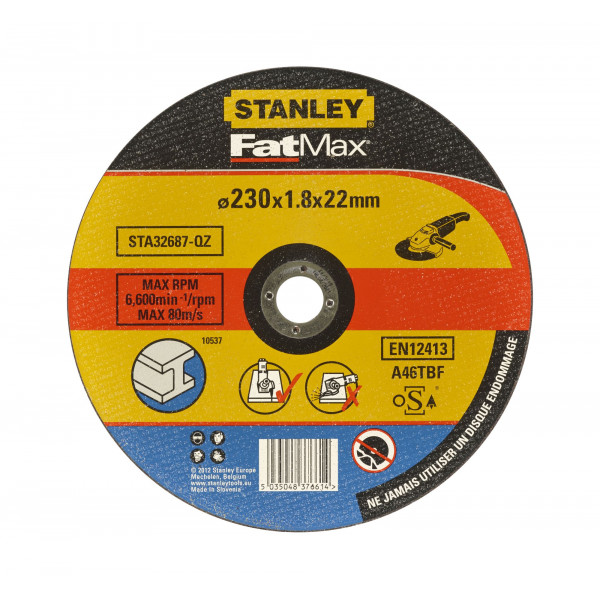 Mola da taglio per metallo 230 x 1.8 x 22.2 mm   centro piatto