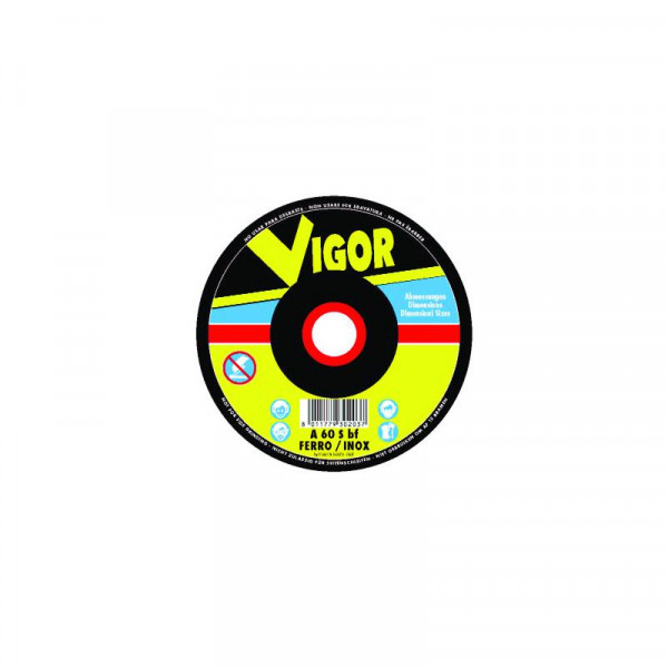 vigor mola abrasiva special acciaio-inox piane 125x1,6x22