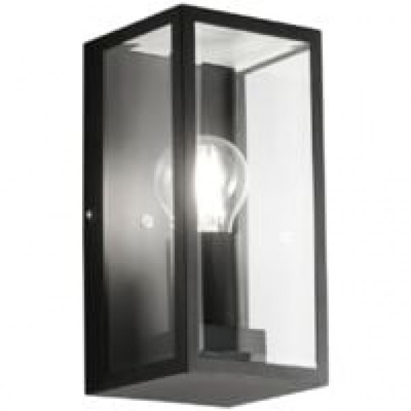 Applique Mondrian nera 25W Fan Europe