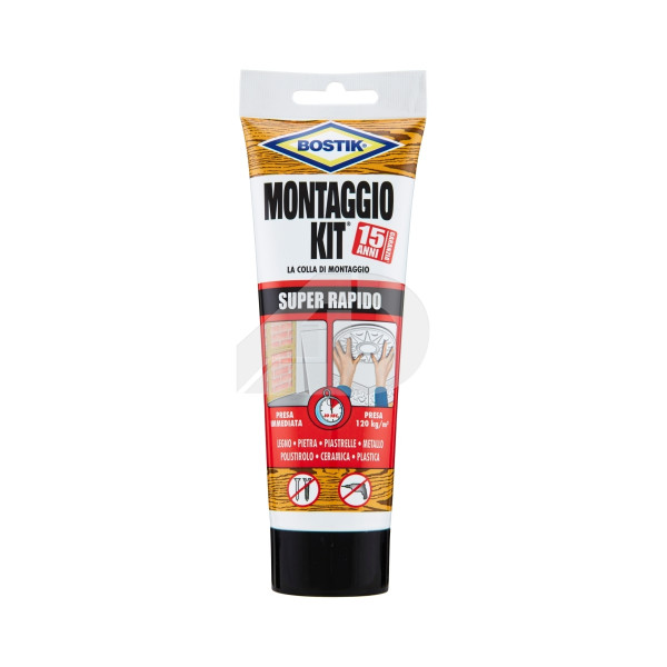BOSTIK MONTAGGIO KIT SUPER RAPIDO TUBO CONFEZIONE DA 250 GR