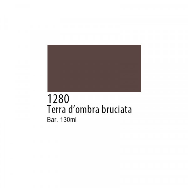 Multicolor Easy 130 ml - 1280 Terra d'Ombra - Colore Profondo e Versatile per i Tuoi Progetti Creativi!