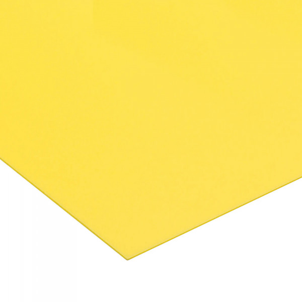  Polimark multiexel Lastra polipropilene giallo 50X100 cm  spessore 3 mm 