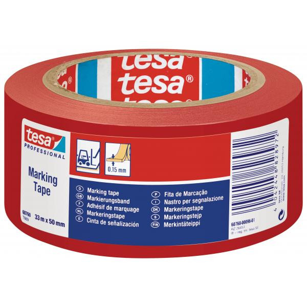 NASTRO SEGNALATORE ROSSO MT33XMM50