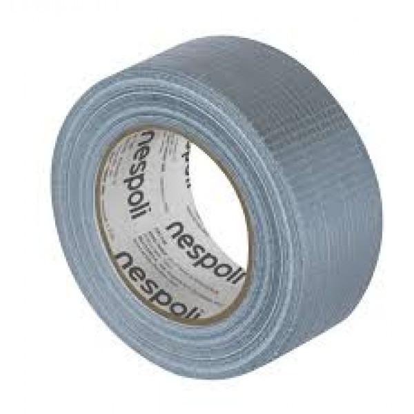 Nespoli nastro telato grigio 50mmx50m