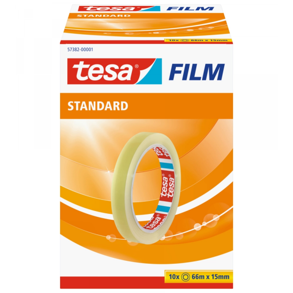Tesa Nastro adesivo trasparente 15mm x 66 metri