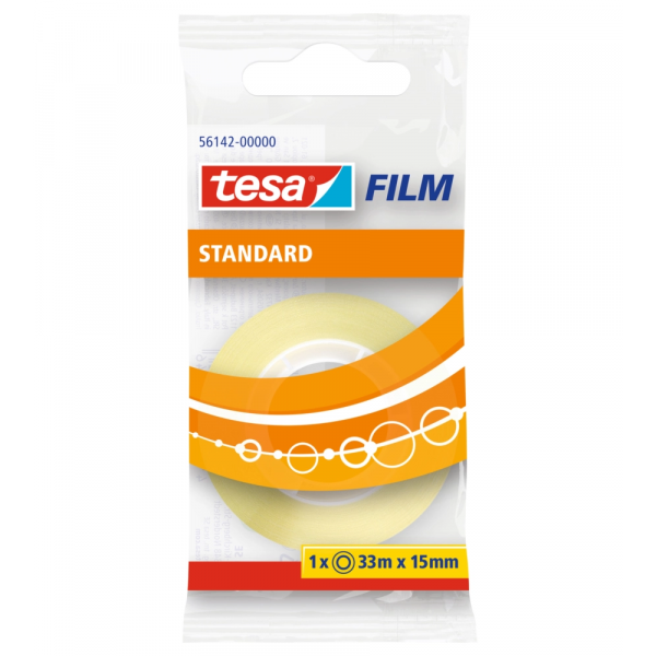 Tesa nastro adesivo trasparente 15mmx33mt