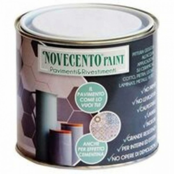 Novecento Paint Pavimenti & Rivestimenti 500 ml - Trasparente Opaca - Protezione Elegante e Duratura!
