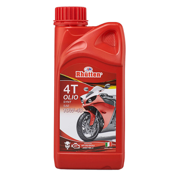 Olio Moto Rhutten 4T Sintetico 1L - Prestazioni Ottimali per il Tuo Motore a 4 Tempi!