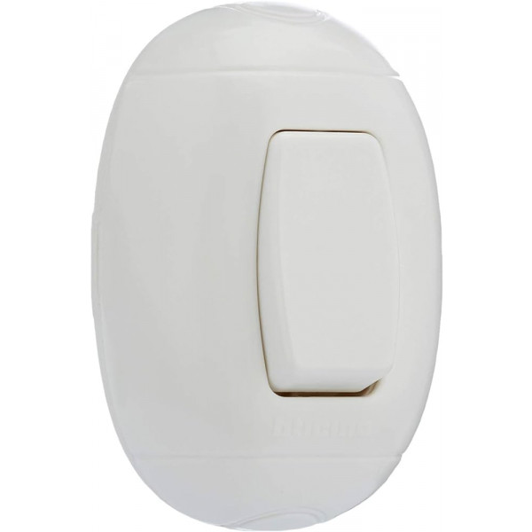 Bticino interruttore ovale 10a 20w colore bianco 