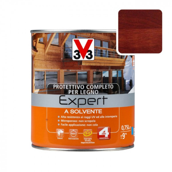 V33 PROTETTIVO A SOLVENTE EXPERT CILIEGIO  FLACONE DA 750 ML 