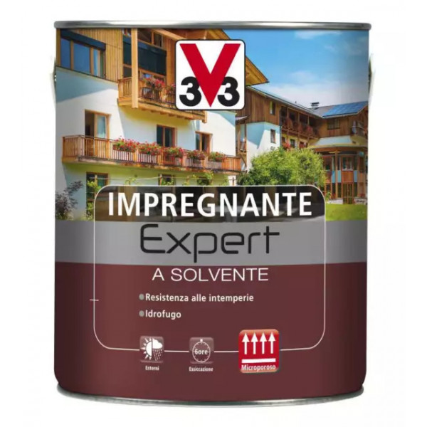 V33 PROTETTIVO A SOLVENTE EXPERT NOCE ANTICO FLACONE DA LT.2,5