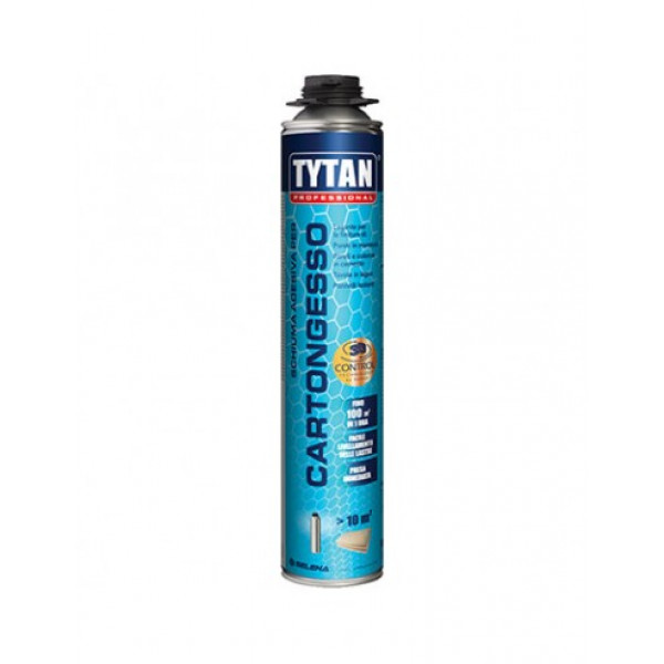 Schiuma Adesiva per Cartongesso 750ml - Applicazione a Pistola - Fissaggio Sicuro e Duraturo