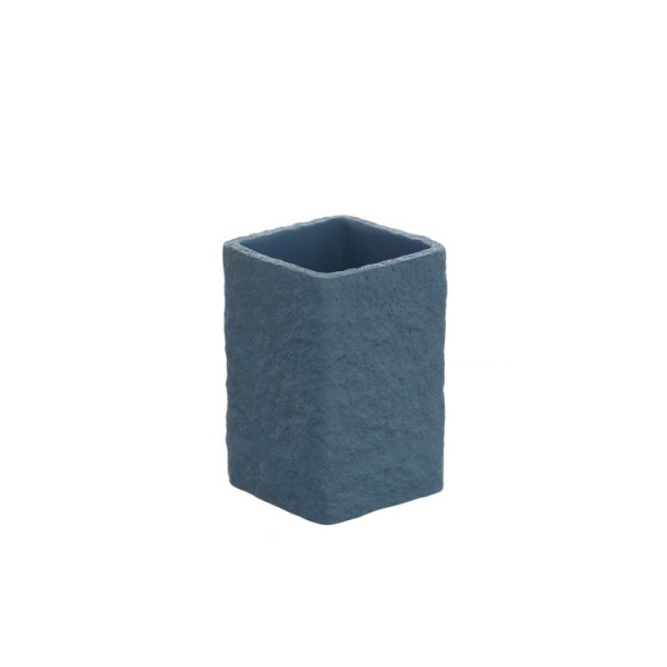 PORTA SPAZZOLINO BLU PASTELLO LINEA SABBIA