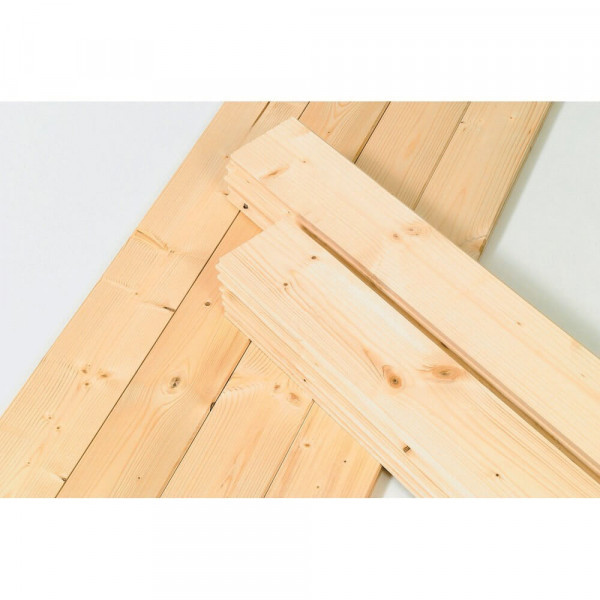 PERLINE DI ABETE MASSICCIO NATURALE 200CM 2MQ CONFEZIONE DA 10PZ