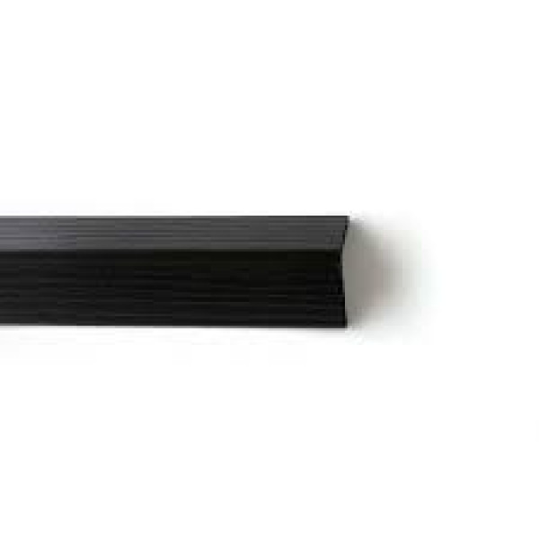 PARANGOLA  PVC 24X24X3000 MM NERO
