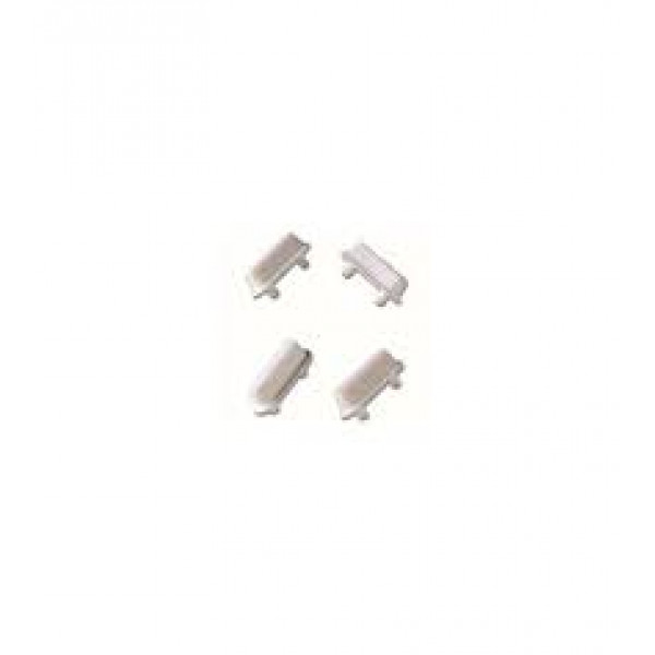 Paracolpi per sedili wc 2 chiodi h12 mm 4pz 