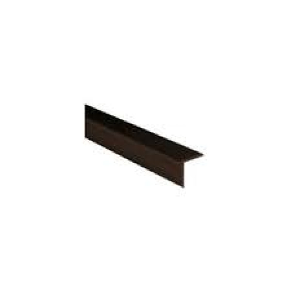 PARASPIGOLO PVC NOCE SCURO 24X24X3000 MM 