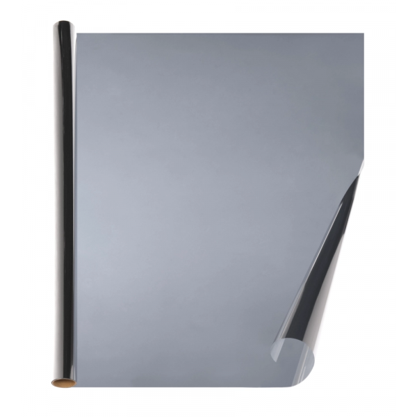 Pellicola per vetri 'linea tecnica' argento - 75x160 cm.