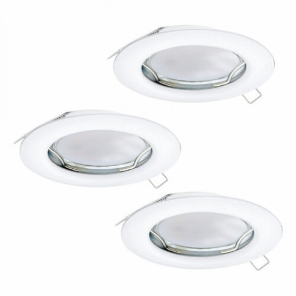 Faretto da incasso Peneto kit 3 pezzi 3x2,8W Eglo