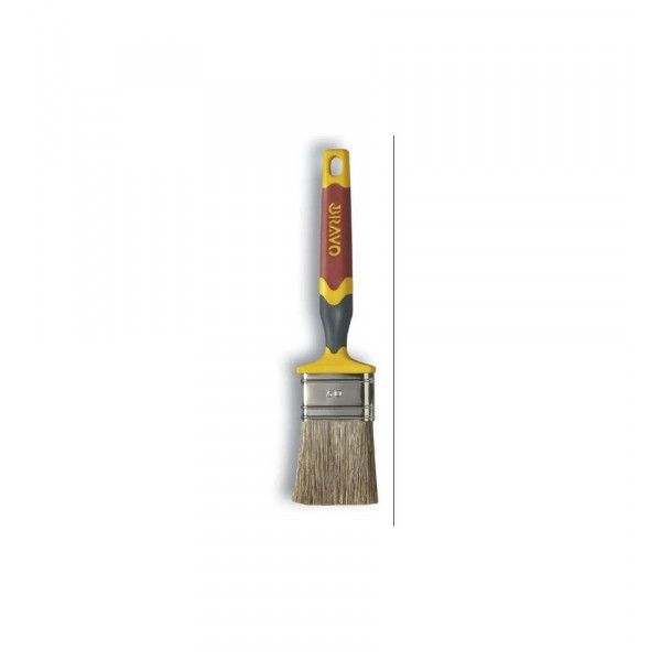PENNELLO PIATTO SOFT TOUCH 65 MM MARRONE