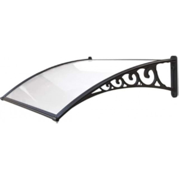 Pensilina in policarbonato compatto 100x80 cm Biacchi Ettore