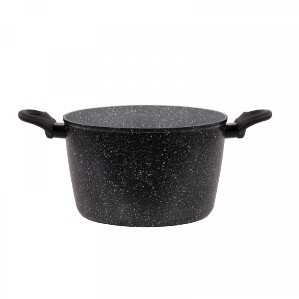 PENTOLA LONAC MOON ROCK 24 CM ALLUMINIO FORGIATO PER FORNELLO INDUZIONE 