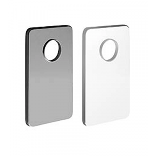 Piastra sifone lavatrice abs cromato  150x90x5 mm Idro-bric 