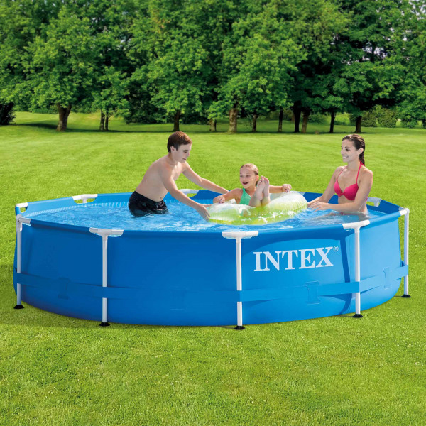 Piscina Frame rotonda con pompa filtro 305x76 cm Intex