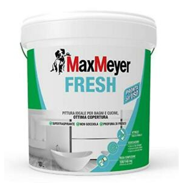 MAXMEYER PITTURA FRESH BIANCA FLACONE DA  LT.10