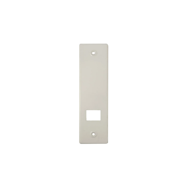 Placca avvolgitore tapparelle alluminio verniciato interasse bianco fori 165 mm