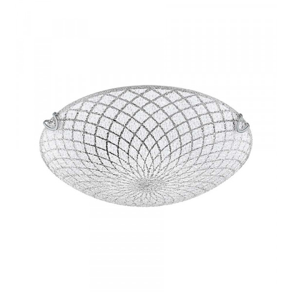 plafoniera Bivio Rombo E27 da 40w con diametro di 30 cm